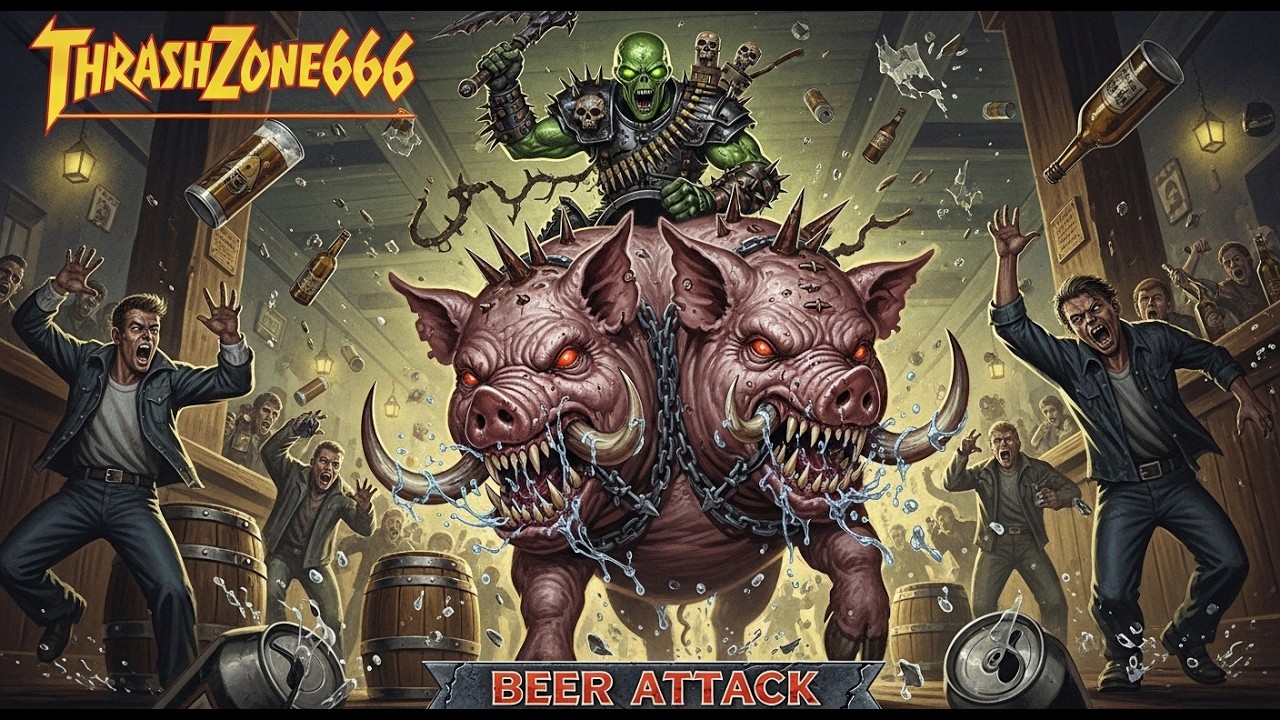 ThrashZone666 | Beer Attack (Brutal Classic Thrash Metal)