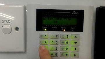 LCD keypad   set password