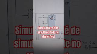 Simulando relé de simultaneidade no Master Tool