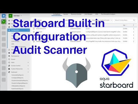 Starboard Built-in Configuration Audit Scanner Based on OPA Rego