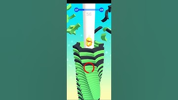 Stack ball | Level 107 | Gameplay Solutions | Astar Adventures. #shorts #gameplay #walkthrough