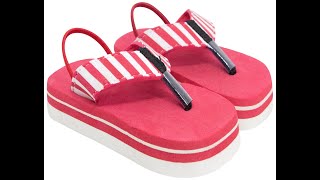 Neska Moda Baby Boys & Baby Girls Eva Chu Chu Musical Slipper Flip Flop Cum Sandal (6 To 12/2 To 24)