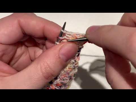 Breathe and Hope: k1b (when the stitch below is a knit)