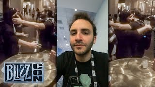 Reckful @ BlizzCon Day 1: First Time Seeing Mitch in a Year. Interview w/ Asmongold.