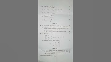 #Bca 1st semester  Mathematics question paper Dec 2022#