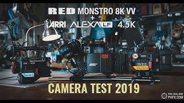RED Monstro 8K VV and ARRI Alexa LF 4.5K Camera Test 2019