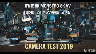 RED Monstro 8K VV and ARRI Alexa LF 4.5K Camera Test 2019