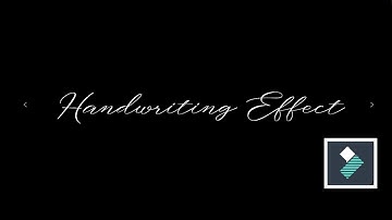 How to do handwriting effect in flimora