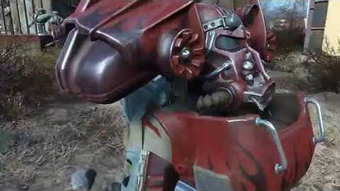Very strange Fallout 4 Power Armour bug