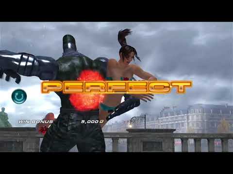 Tekken Tag Tournament 2-Christie(Blue Bikini) Destroyed and spanked