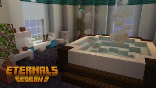 🤑 Luxurious Mansion 🤑 Interior Eternals SMP ep.9