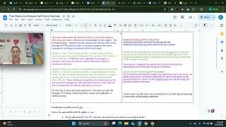Annotating and SELF Assessment