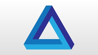 Impossible Triangle with Pen Tool (Affinity Designer)