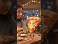 Pizza Ne Baat Kar Li 😳🍕 | Don’t Eat Me 😂 | Funny Talking Food #ViralShorts #shorts