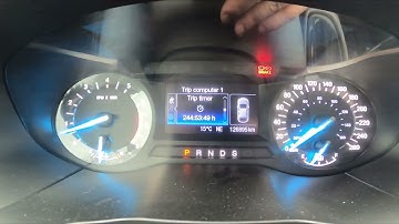 How to Find and Reset Average Speed, and Trip Info in Ford Edge II ( 2015 – 2020 )