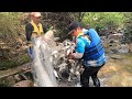 207 pescados en 10 minutos , Pesca en los chorros del rio Caquetá.