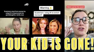 ‘I’ve Got Your Daughter’: Arizona Mom Warns of Terrifying AI Voice Cloning Scam. #AI #AIscam