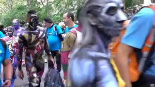 Body Painting Day 2016   NYC Most Beautiful Girls Body Painting Live Video Full HD