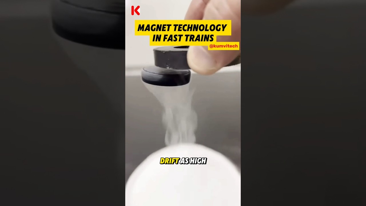 MAGNET TECHNOLOGY IN FAST TRAINS 