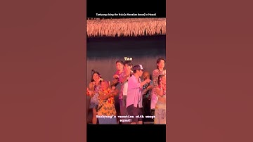 he looks so pretty🥹 Taehyung’s vacation with wooga squad! #btsv #trending #new #hawaii #shorts