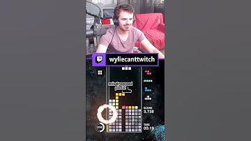 Its not a misdrop, its a setup :) #tetris #twitch #streamer #twitchstreamer #esports #shorts