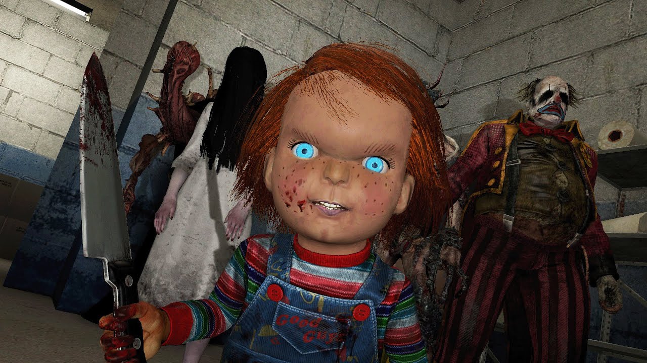 Этот торговый центр в Garry's Mod полон ужасов...