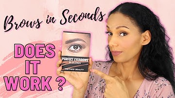 Testing The Brow Stamp || Can Brow Stamp Give You Perfect Brows Fast || Kimberly Worldwide