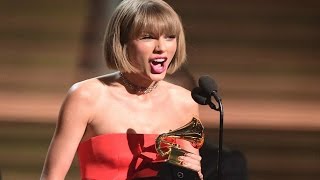 Taylor Swift Slams Kanye West In Grammy 2016 Acceptance Speech