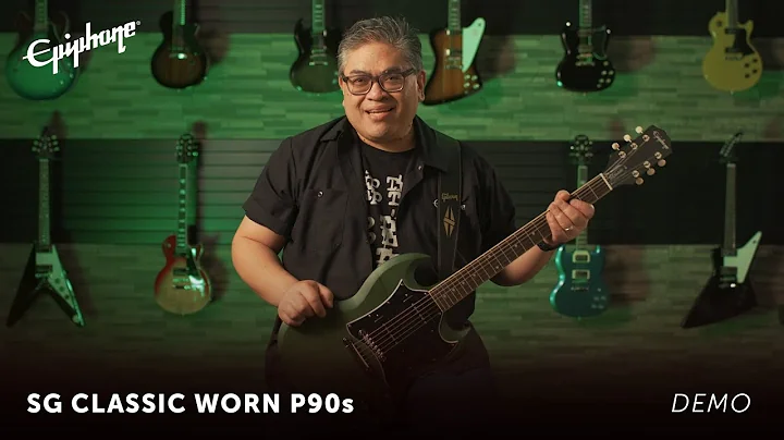 Inspired By Gibson Epiphone SG Classic Worn P-90s Demo & Tone Guide