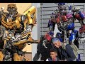 Jayden and The Transformers, Optimus Prime & Bumblebee at Universal Studios | Jayden's World