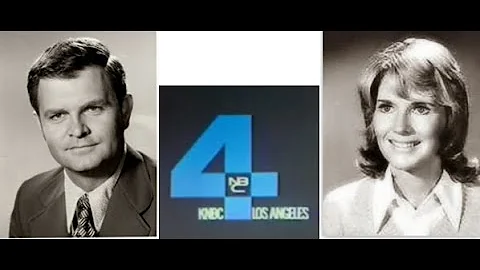Ross Porter & Kelly Lange - KNBC Newscenter 4