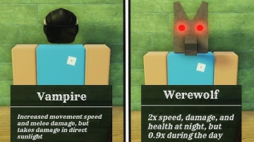 Roblox: Dead Rails - Werewolf Class VS. Vampire Class - Which is Faster?