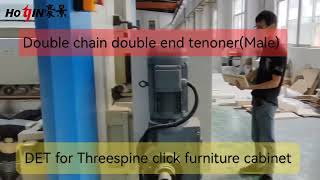 Valinge threespine DET machine