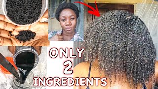 Only 2 Ingredients Amazing Hair Growth Oil/Do Not Wash It Out & Your Hair Will Start Growing Proper