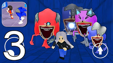 Tapes Prison Escape Barry - Sonic Prison Escape - Gameplay Walkthrough Part 3 (Android, iOS)