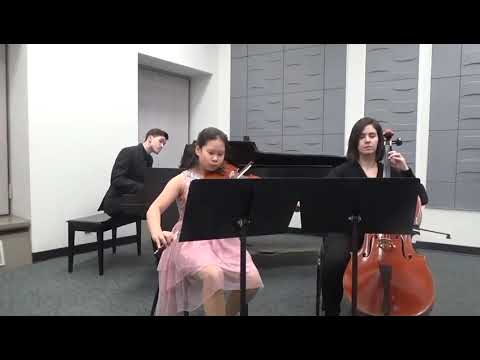 Preview of Frank Bridge  Three Miniatures, Mvt. I feat. Sophia Fu (Violin) & Alexis Poirier (Piano)