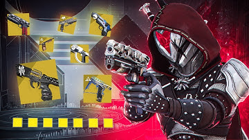 Using Every Exotic SIDEARMS to get Flawless in Trials.. (Exotic Roulette)