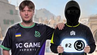 S1MPLE PLAYS WITH TOP #2 FACEIT PLAYER!! (ENG SUBS) | CS2 screenshot 2