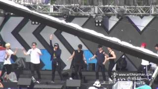 [fancam] 120813 Music Core in Sokcho Rehearsal - SPY (Super Junior)