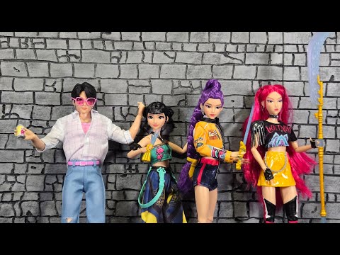 Mattel Kpop Demon Hunters Rumi, Zoey, Mira, And Jinwu How It's Done Figures - Destroying The Value