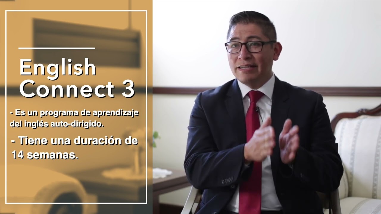 ¿En que consiste el Programa de English Connect 3?
