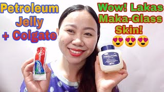 I Apply Petroleum Jelly And Colgate On My Face And The Result Is Amazing!😍