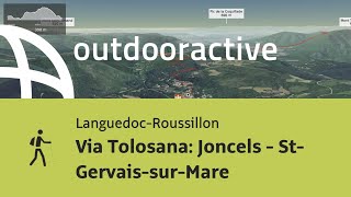 Pilgerweg in Languedoc-Roussillon: Via Tolosana: Joncels - St- Gervais-sur-Mare