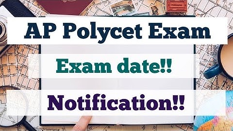 Ap Polycet exam date 2021 | Ap Polycet notification 2021 | Ap IIIT notification 2021