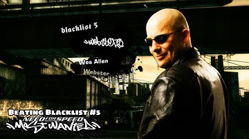 Need for Speed: Most Wanted - Episode 23: Blacklist #5: Webster