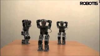 BIOLOID robot dance KARA Mister