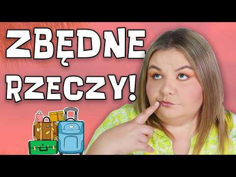 🙄 Spakowałam ale Ani Razu NIE UŻYŁAM na Wakacjach ! Zbędne Rzeczy