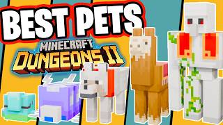MINECRAFT DUNGEONS 2 Best COMPANIONS! Llama! Iron Golem! Prickle! Woble! Wolf! All Secret Talismans!