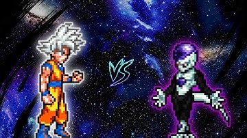 Goku LB V6 OP (all form) VS Black Frieza V2 OP in Jump Force Mugen😱