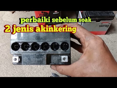 Cara perbaiki Aki kering